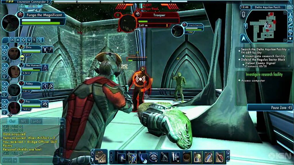Imagem do Gameplay Star Trek Online: O MMORPG épico da franquia Star Trek