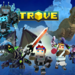 Capa Trove - O Mundo Voxel de Aventuras e Criação