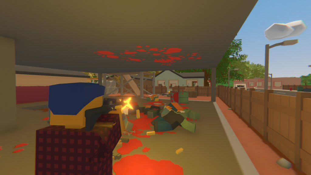 Imagem do gameplay Unturned: Survival Game de Zumbis - Construa, Sobreviva e Lute