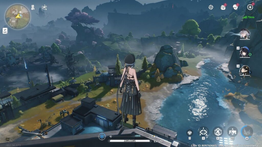 Imagem do gameplay Wuthering Waves: Mistérios de um Mundo em Tempestade