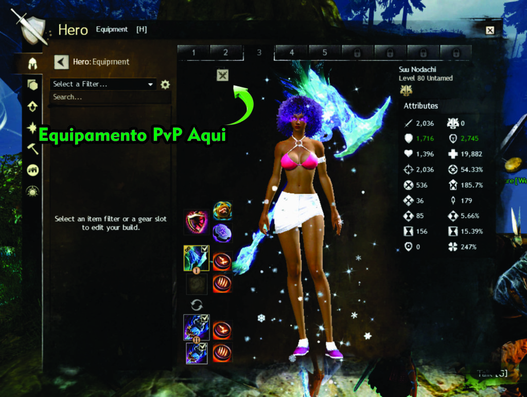 Equipamento PvP