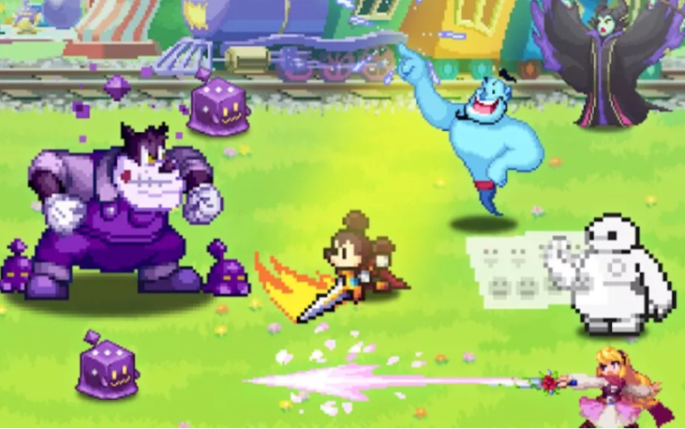 Ilustração Disney Pixel RPG: Lançamento Previsto para Outubro