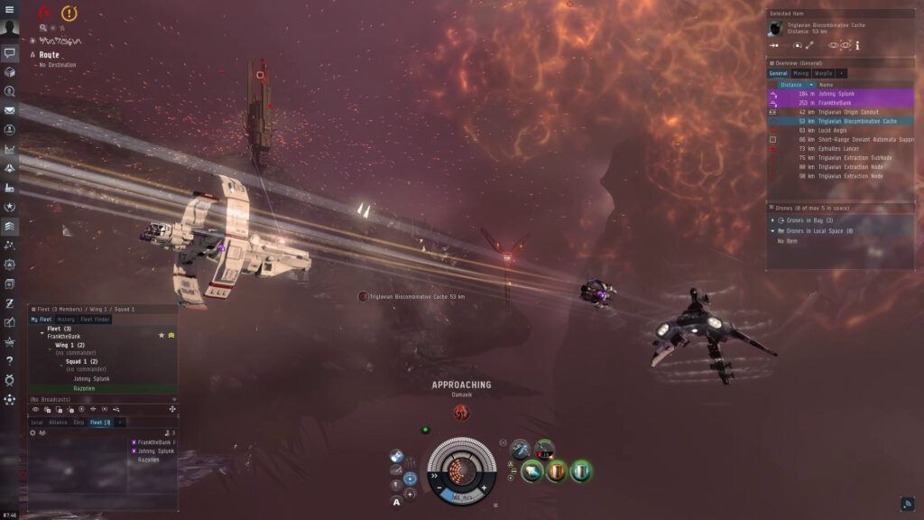 Imagem do gameplay Eve Online: Explore o Universo em um MMO Espacial Único