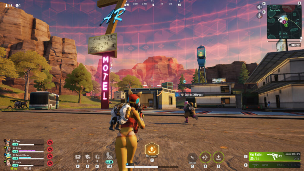 Imagem do gameplay Farlight 84: A Nova Geração de Battle Royale