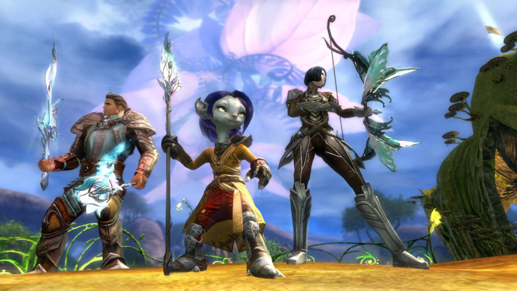 Imagem do gameplay Guild Wars 2: (Versão Grátis) Com Muito Conteúdo Base