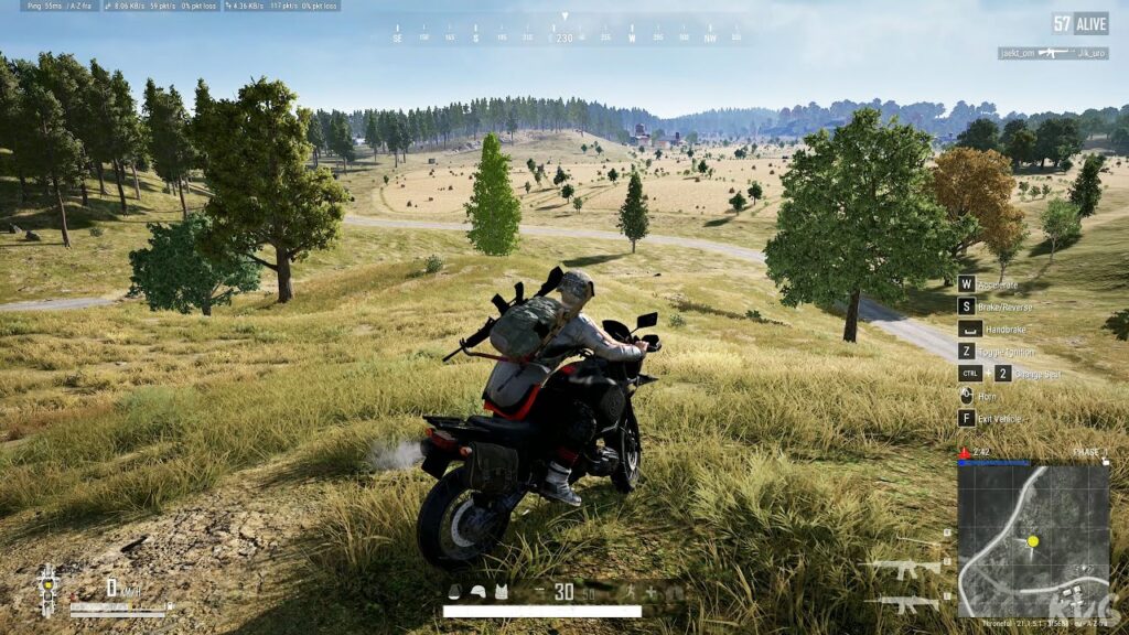 imagem do gameplay PUBG: Battlegrounds: O Battle Royale Para Todos