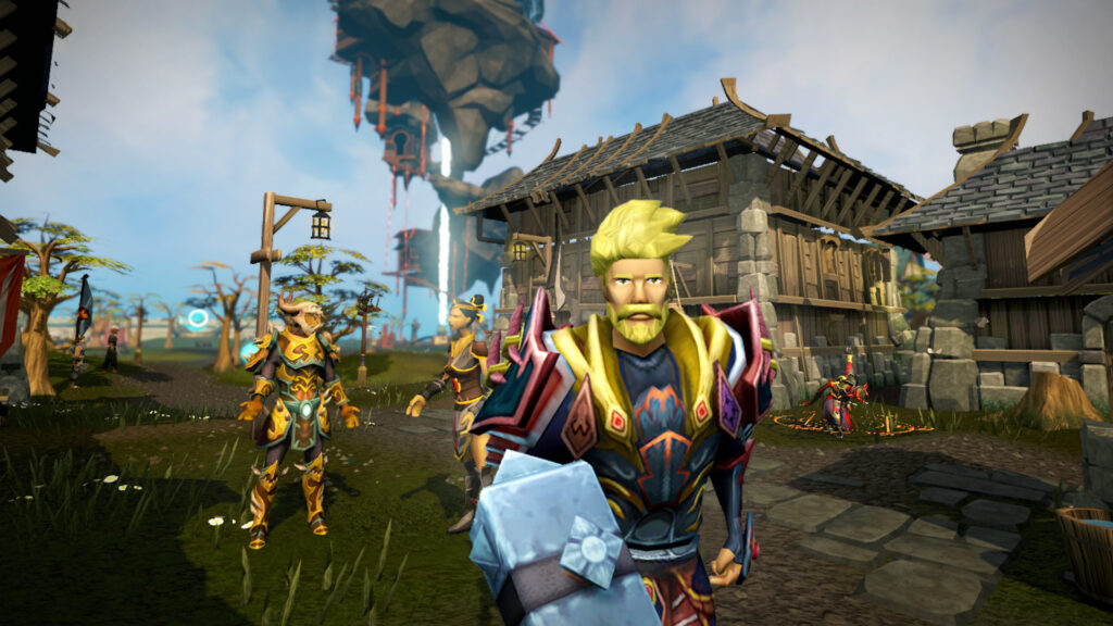 Imagem de gameplay RuneScape: Descubra o Clássico MMORPG Que Continua a Evoluir