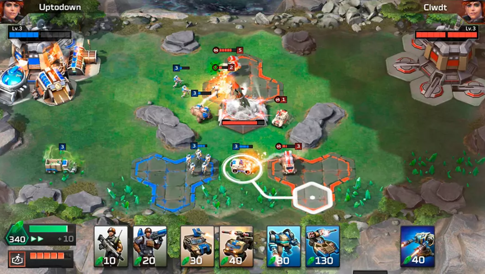 Imagem do Gameplay Command-and-Conquer-Rivals-gameplay-gratuito-para-jogar-nodachilab.com