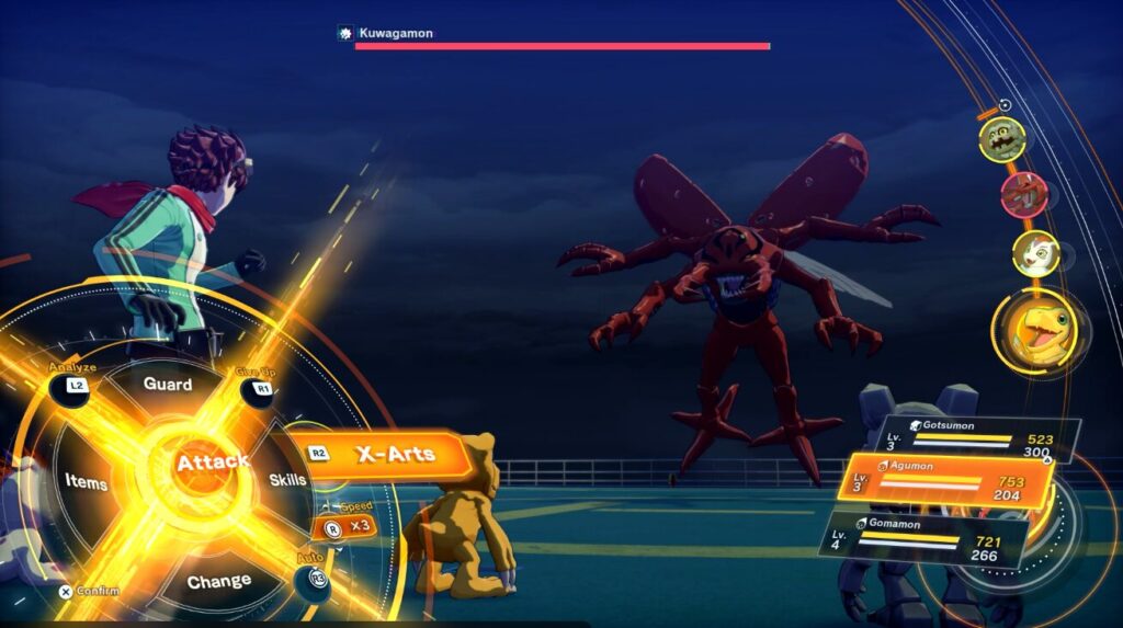 jogar demo Digimon Story Time Stranger evolução Digimon nodachilab.png gameplay.png