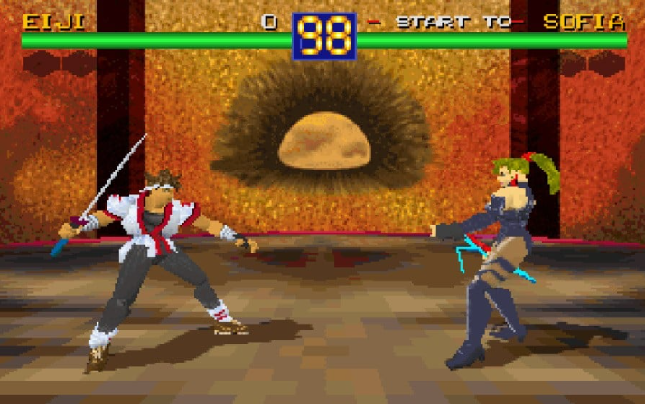Battle Arena Toshinden 3D Novo