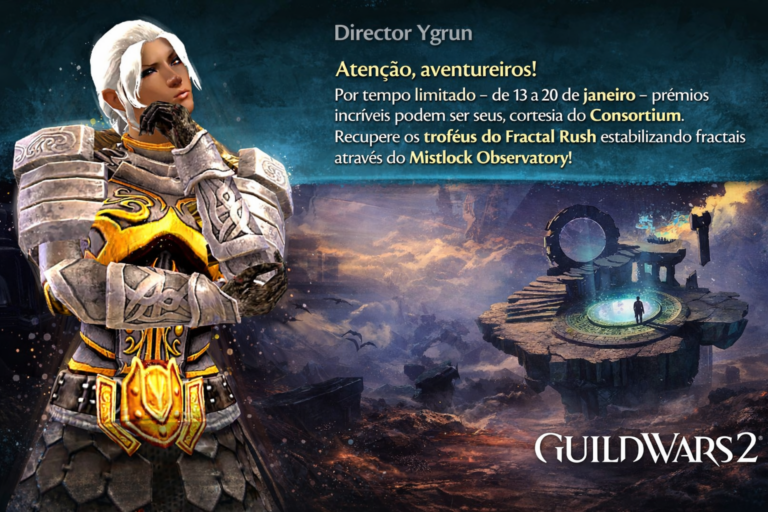 Fractal Rush no GW2 começa dia 13 de janeiro: Recompensas Extras