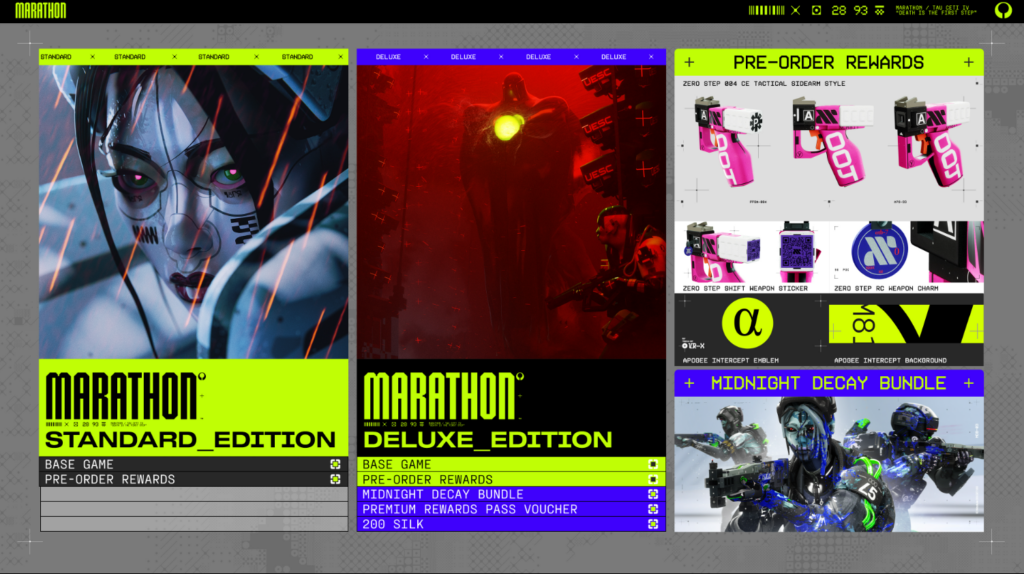 Marathon será lançado em março com cross-play tipos de vendas