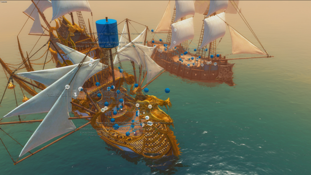 NPCs e Objetos Presos aos Navios