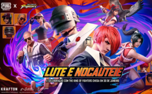 PUBG Mobile x KOF evento traz lutadores lendários