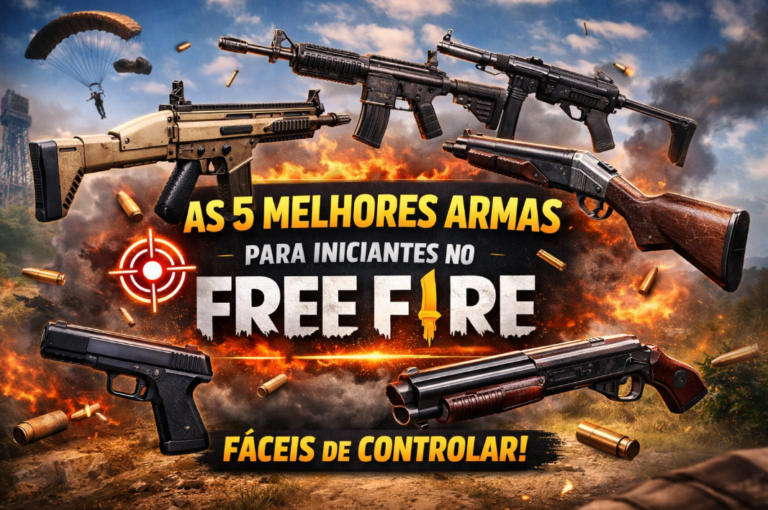 Melhores Armas no Free Fire para Iniciantes