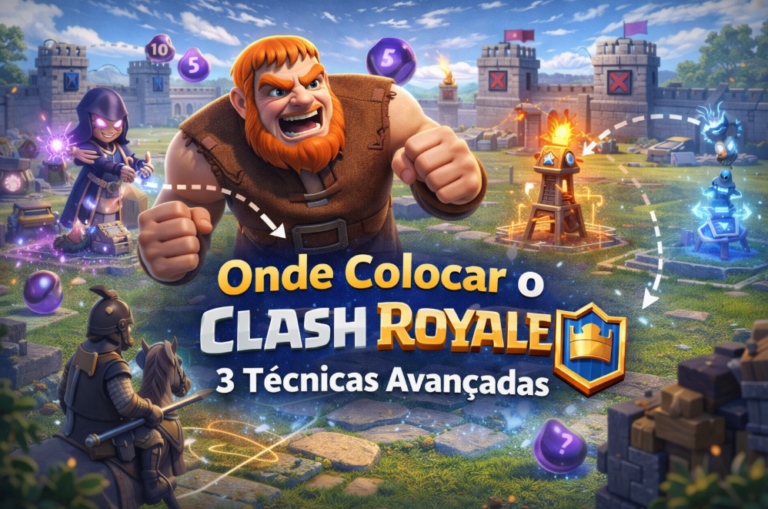 Onde Colocar o Gigante no Clash Royale para Ganhar Mais