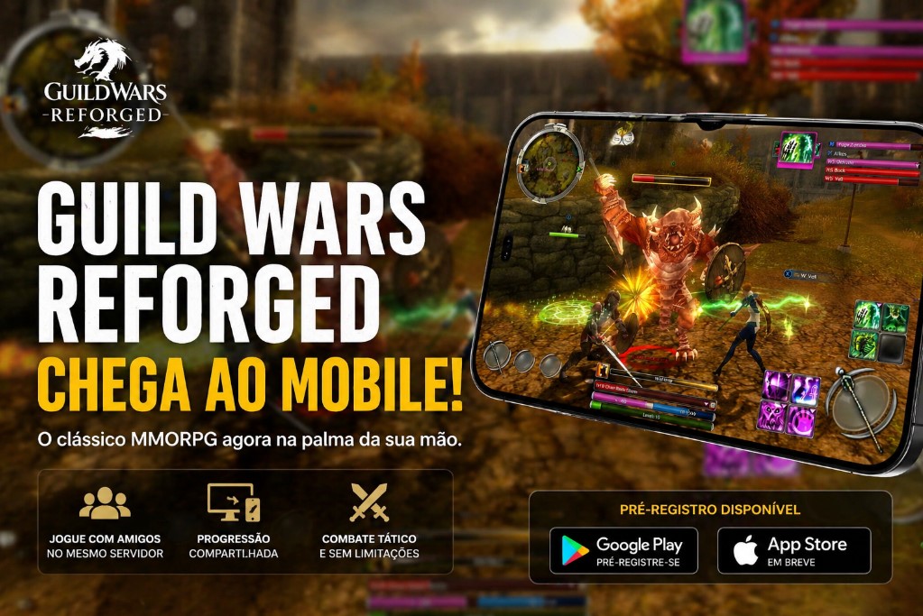 Guild Wars Reforged Chega ao Mobile Ainda Este Ano