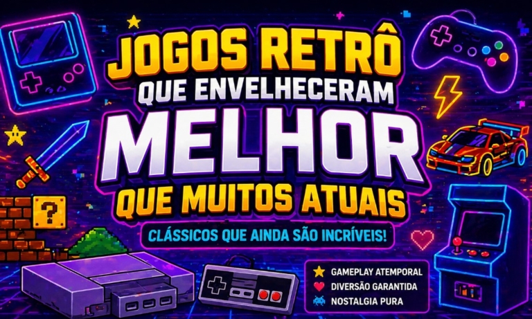 Jogos retrô que envelheceram melhor que muitos atuais