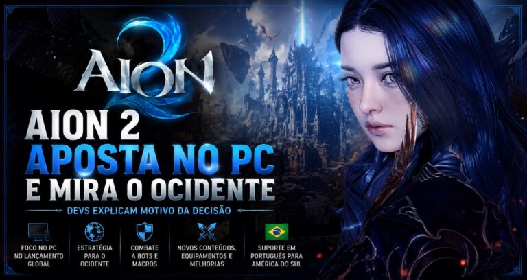 AION 2 aposta no PC e mira o Ocidente