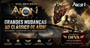 Aion Remake muda combate e adiciona auto hunt