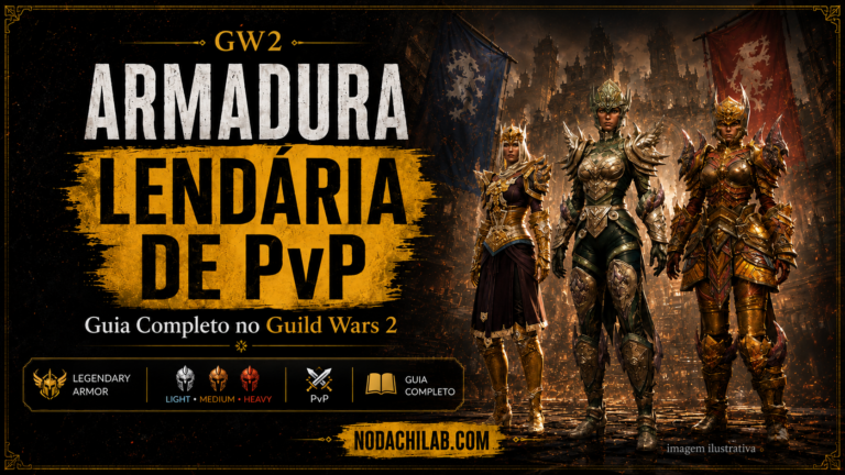 Armadura Lendária de PvP no GW2 Guia Completo