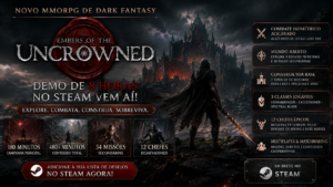 Embers of the Uncrowned terá demo gigante no Steam Vem Aí
