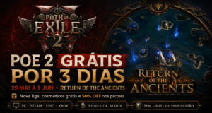 Path of Exile 2 ficará grátis por tempo limitado