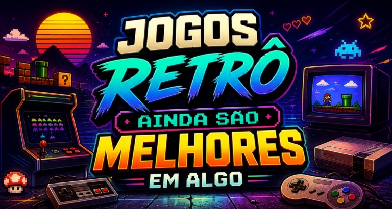 Por que os jogos retrô ainda são melhores em algo que os modernos perderam