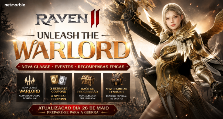 RAVEN2 receberá nova classe Warlord e cupons raros gratuitos