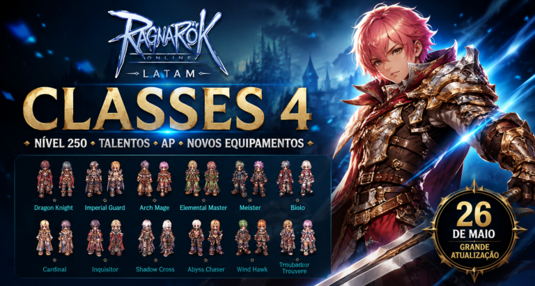 Ragnarök Online LATAM Vai Receber Classes 4