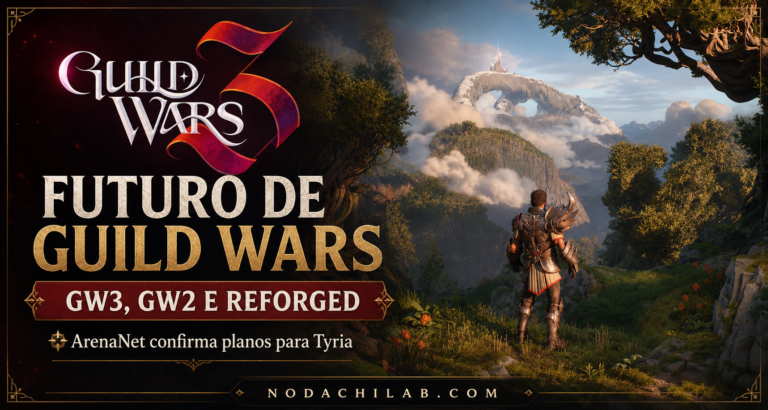 Futuro de Guild Wars ArenaNet confirma planos e terá 3 jogos ativos