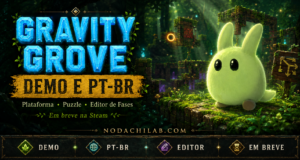 Gravity Grove surge com demo e PT-BR na Steam