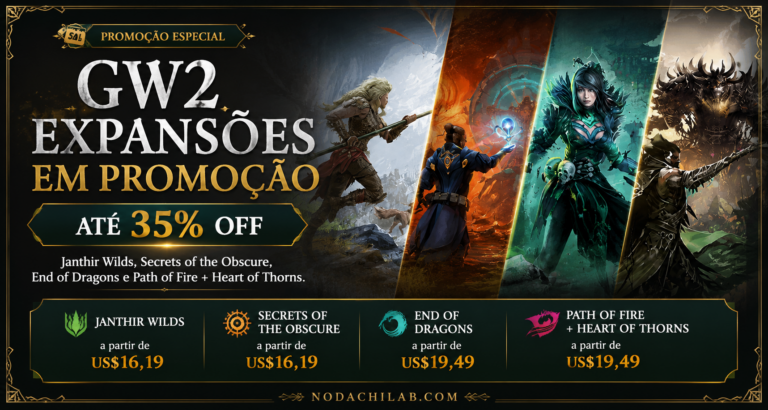Guild Wars 2 entra em promoção com até 35% OFF