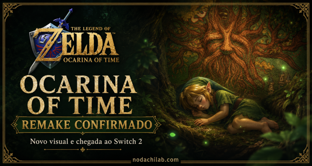 Remake de The Legend of Zelda Ocarina of Time é confirmado