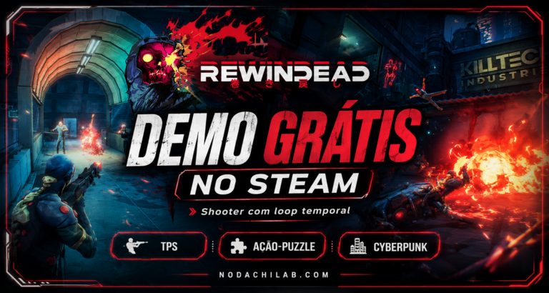 Rewindead tem demo grátis no Steam