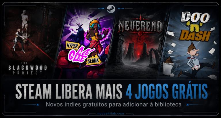 Steam libera mais 4 jogos grátis
