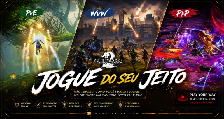 Como jogar Guild Wars 2 KROOF e ArenaNet apresentam as opções