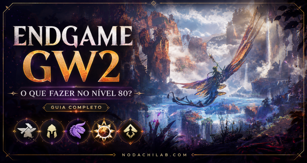 Guild Wars 2 o que fazer no endgame após o nível 80