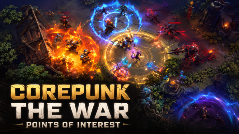 Corepunk The War começa com disputa por Points of Interest