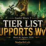 Guild Wars 2 Tier List de Supports WvW em agosto