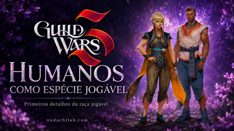 Guild Wars 3 apresenta os Humanos como espécie jogável