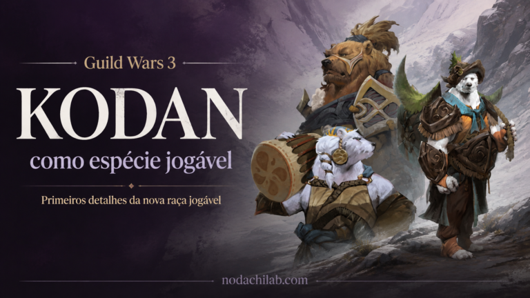 Guild Wars 3 apresenta os Kodan como espécie jogável