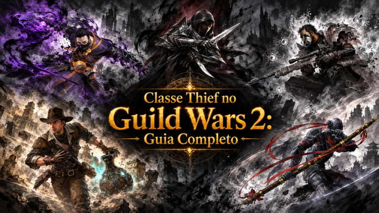 Thief no Guild Wars 2 – Guia Completo com Daredevil, Deadeye, Specter e Antiquary